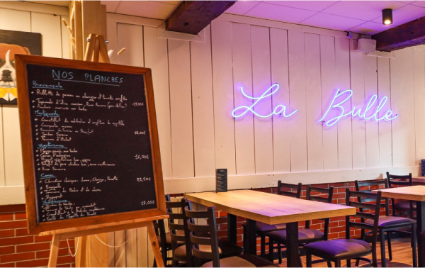 Le restaurant - La Bulle - Bistrot Montaigu - meilleur restaurant MONTAIGU